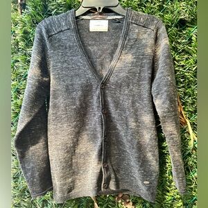 Zara boys collection button down sweater